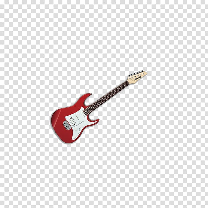 Rock Band Electric guitar Music String, Warm red guitar transparent background PNG clipart