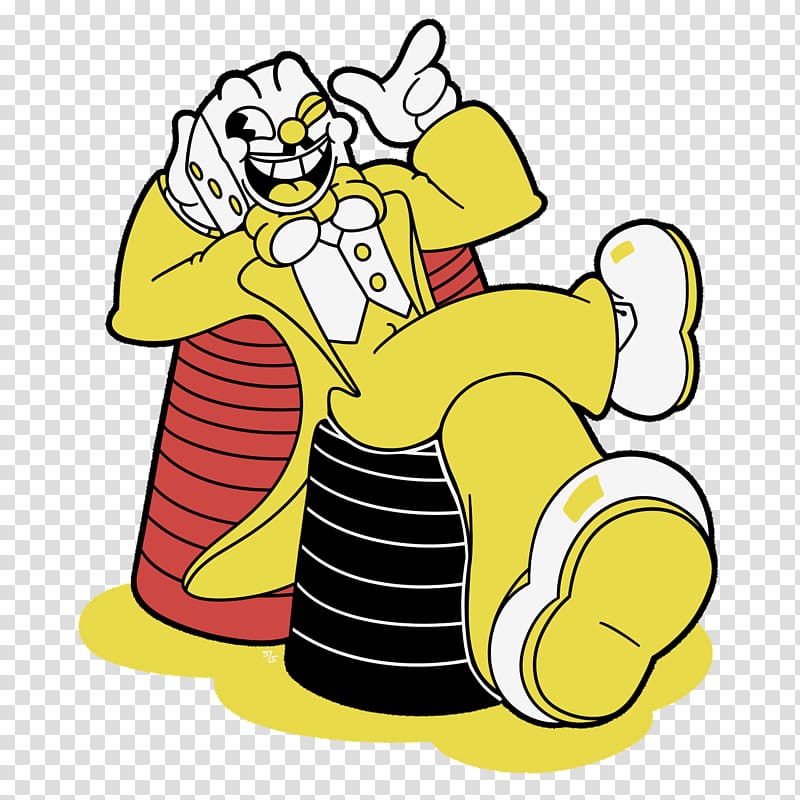 Cuphead Video game Dice Boss, king transparent background PNG