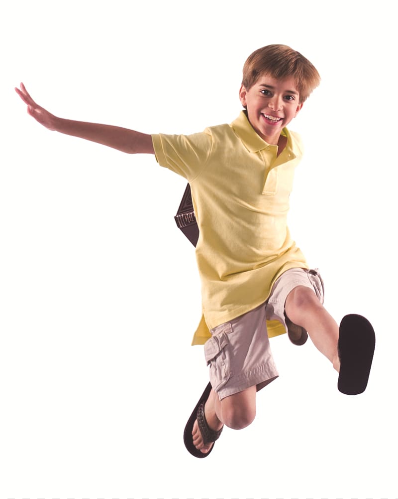 boy wearing yellow polo shirt jumping, Call of Duty: Black Ops III Child Multivitamin, Kids, Boy transparent background PNG clipart