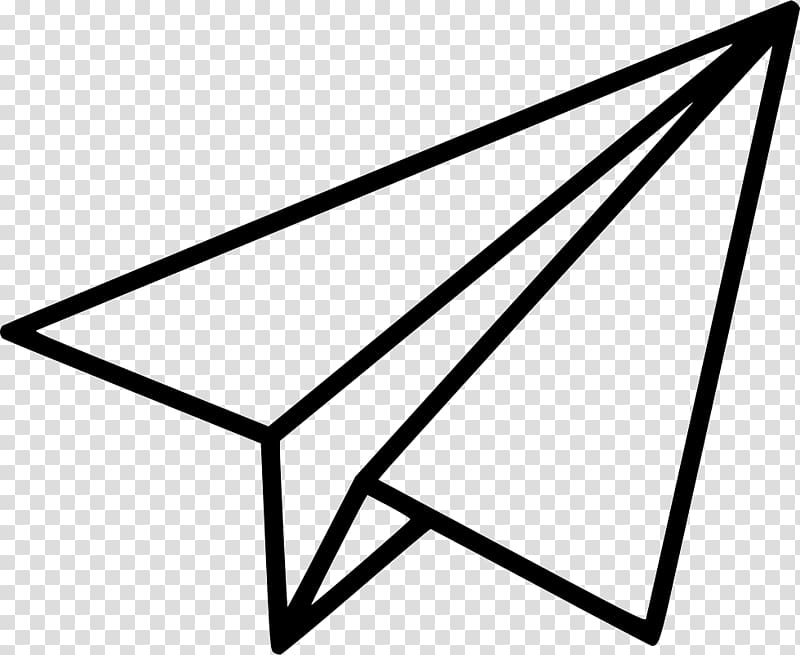 Paper plane transparent background PNG clipart