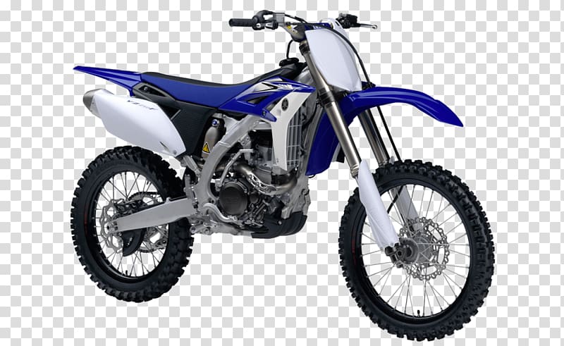 Yamaha Motor Company Yamaha YZ250F Movistar Yamaha MotoGP Motorcycle, motorcycle transparent background PNG clipart