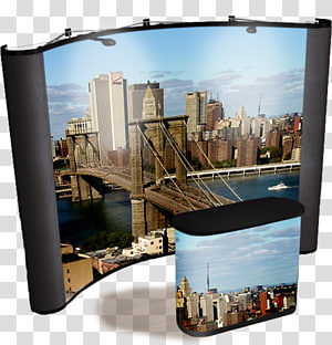 Multimedia Brooklyn Bridge Pop-up ad Computer Monitors, flame steller transparent background PNG clipart thumbnail