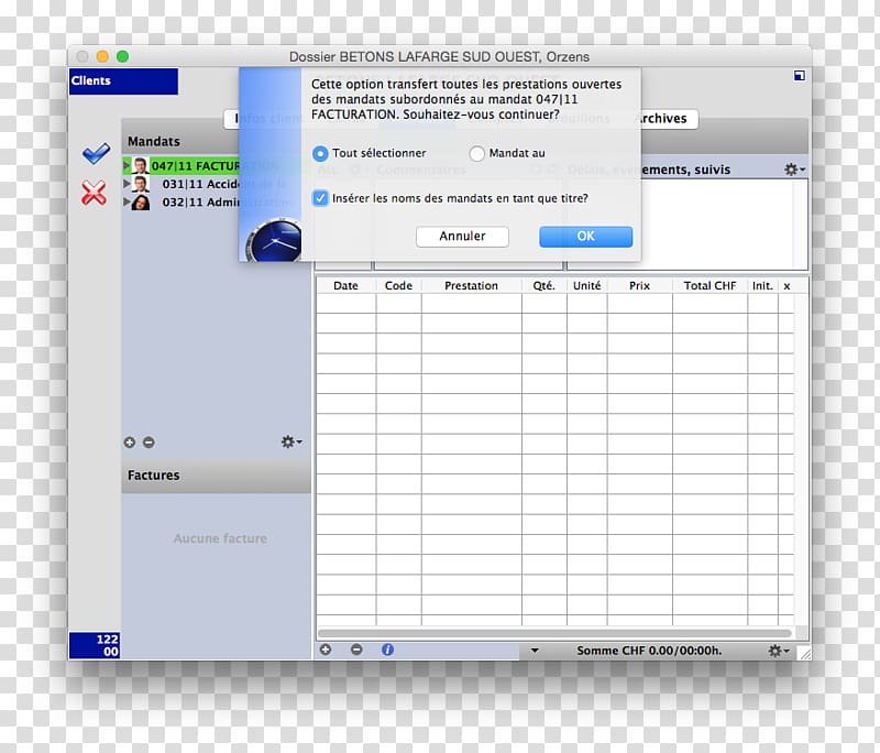 Screenshot Computer program Text, Facture transparent background PNG clipart