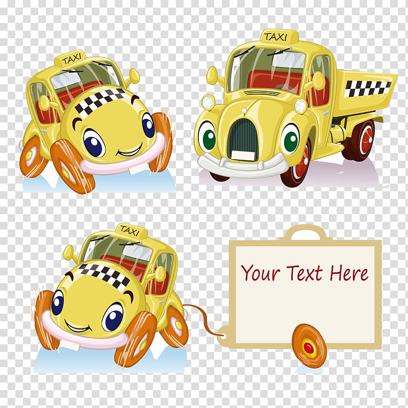 Cute cartoon activity title box elements transparent background PNG clipart