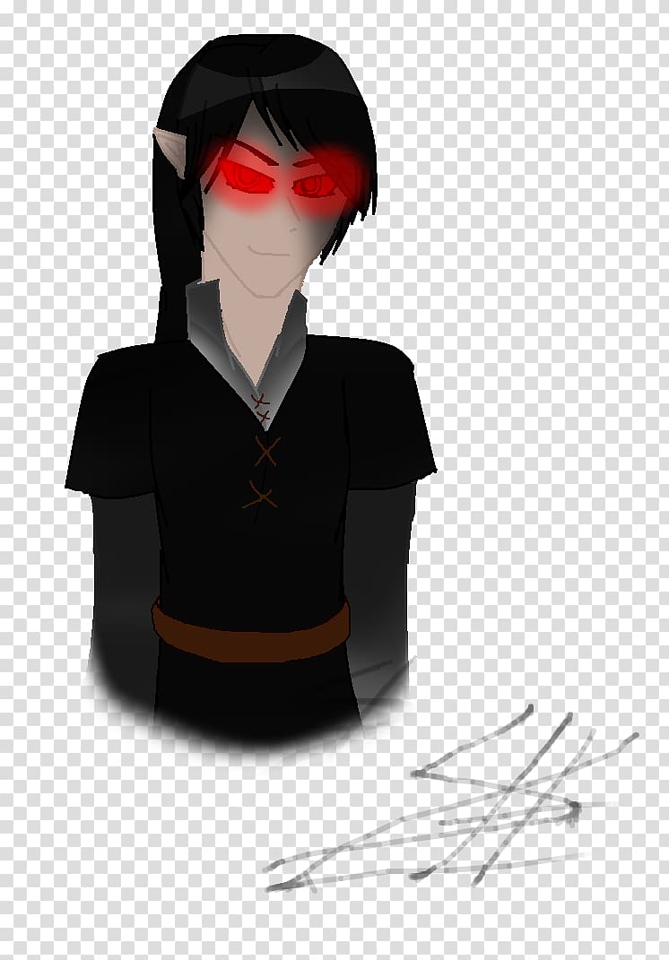 Shoulder Cartoon Character, Dark Link transparent background PNG clipart