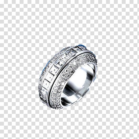 Wedding ring Piaget SA Jewellery Diamond, Design jewelry advertising transparent background PNG clipart