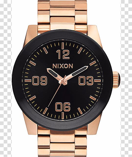 Nixon Men\'s Corporal Nixon Men\'s Sentry Watch Nixon 51-30 Chrono, Analog Watch transparent background PNG clipart