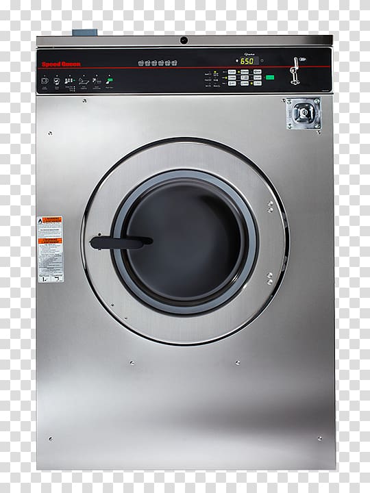 Clothes dryer Washing Machines Self-service laundry Speed Queen, industrial washer and dryer transparent background PNG clipart