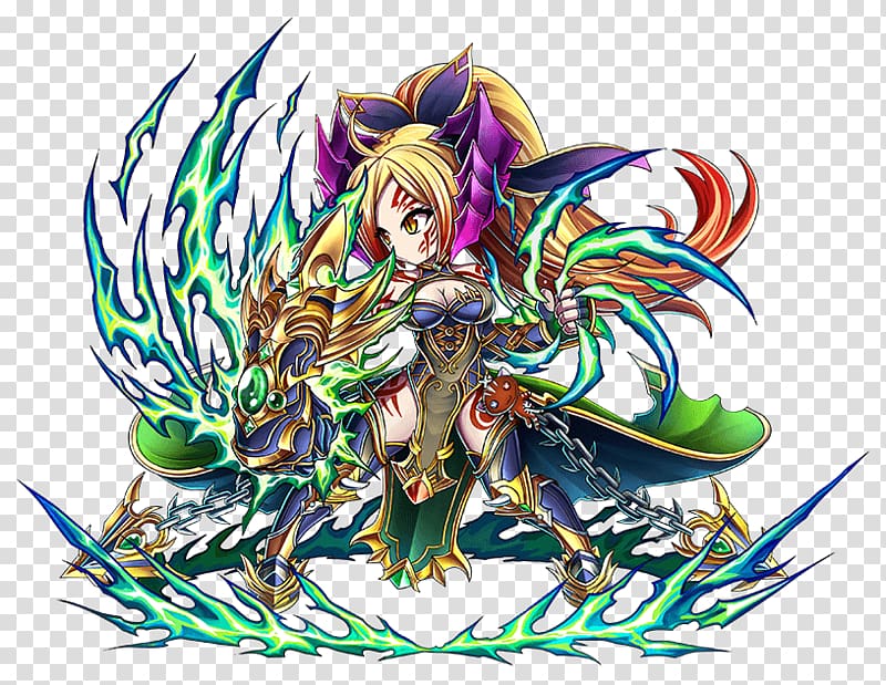 Brave Frontier Gumi Game Fan art, powerful fist attack transparent background PNG clipart