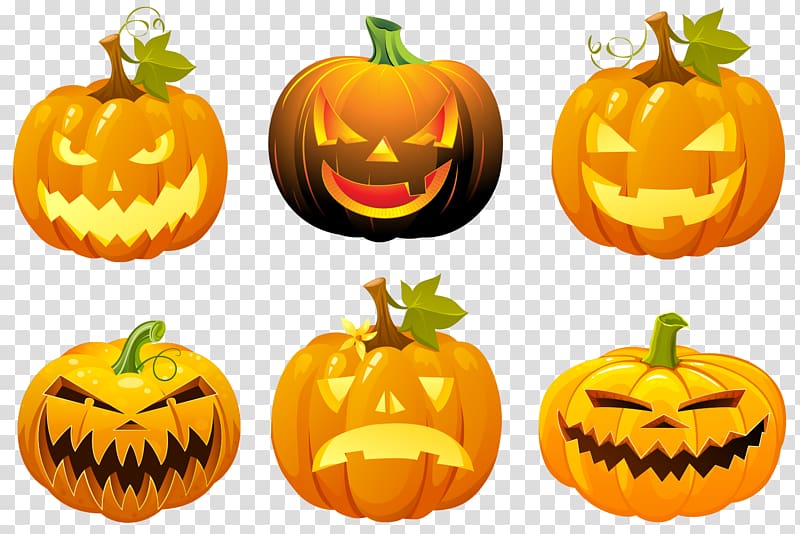Cucurbita maxima Calabaza Halloween Jack-o\'-lantern Pumpkin, Halloween transparent background PNG clipart