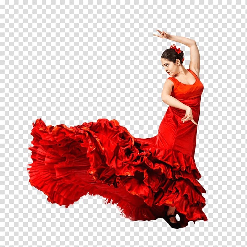woman dancing , Spain Bienal de Flamenco Dance Flamenco guitar, Dancers transparent background PNG clipart