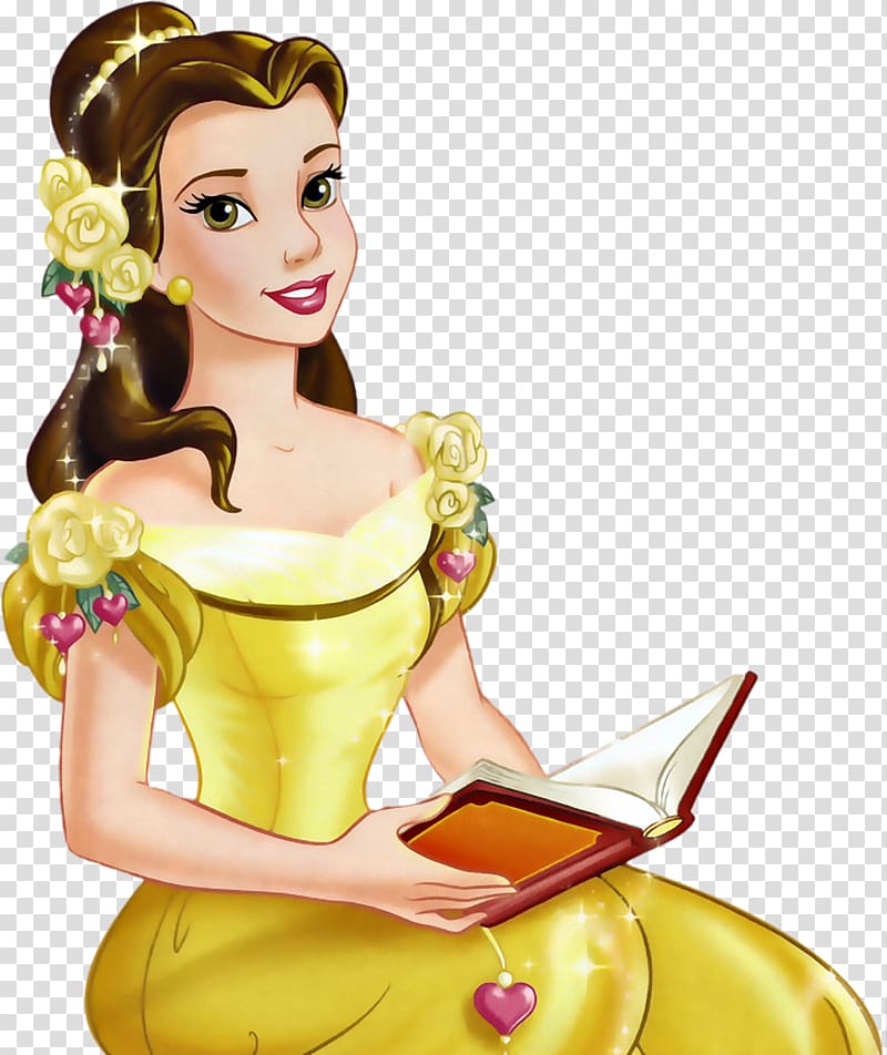 Belle illustration, Paige O\'Hara Belle Beauty and the Beast Disney Princess , Cinderella transparent background PNG clipart