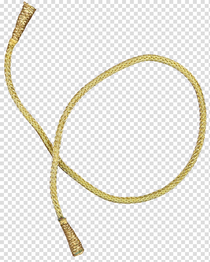 Rope Material Icon, Golden rope transparent background PNG clipart
