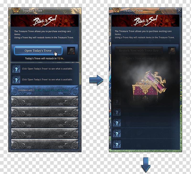 Blade & Soul Treasure trove Ghost Game NCsoft, treasure transparent background PNG clipart