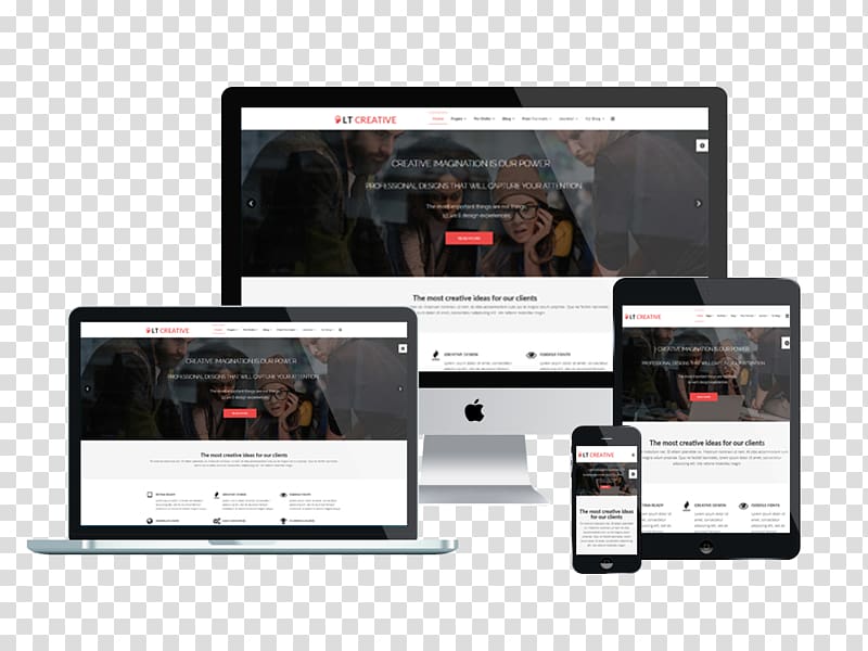 Responsive web design Web template system Joomla, responsive grid builder transparent background PNG clipart