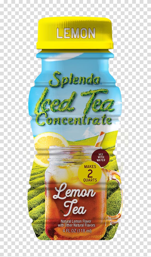 Splenda Iced tea Sugar substitute Juice Stevia, lemon iced tea transparent background PNG clipart
