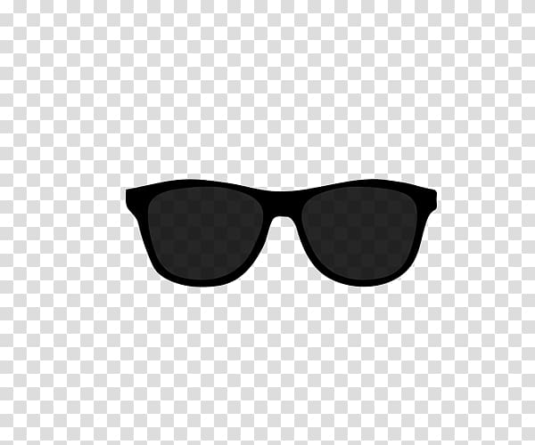 Wayfarer-style sunglasses , Sunglasses White Goggles, Black sunglasses transparent background PNG clipart