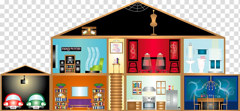 Dollhouse Barbie Teresa A Doll\'s House, casita transparent background PNG clipart