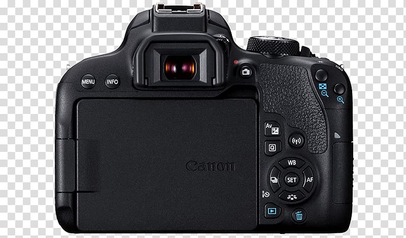 Canon EOS 800D Canon EF-S 18–135mm lens Canon EOS 80D Canon EF-S lens mount Digital SLR, Camera transparent background PNG clipart