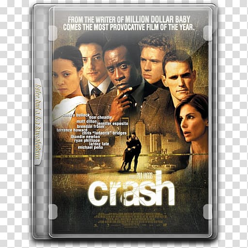 Crash Sandra Bullock Jean Cabot Film poster, Matthew Centrowitz Jr transparent background PNG clipart