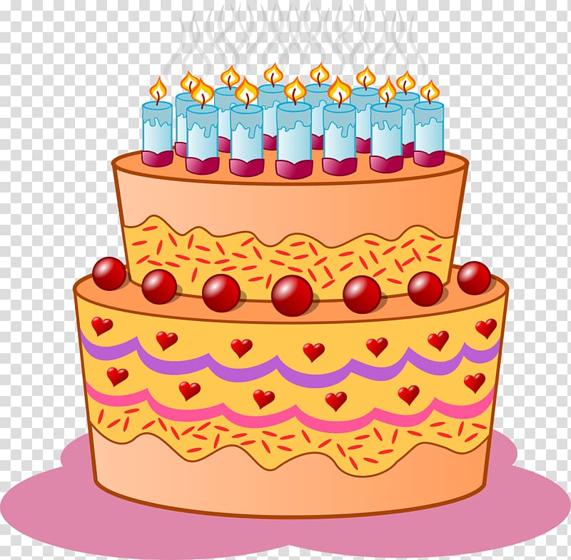 Birthday cake Cupcake Cartoon , birthday cake transparent background PNG clipart