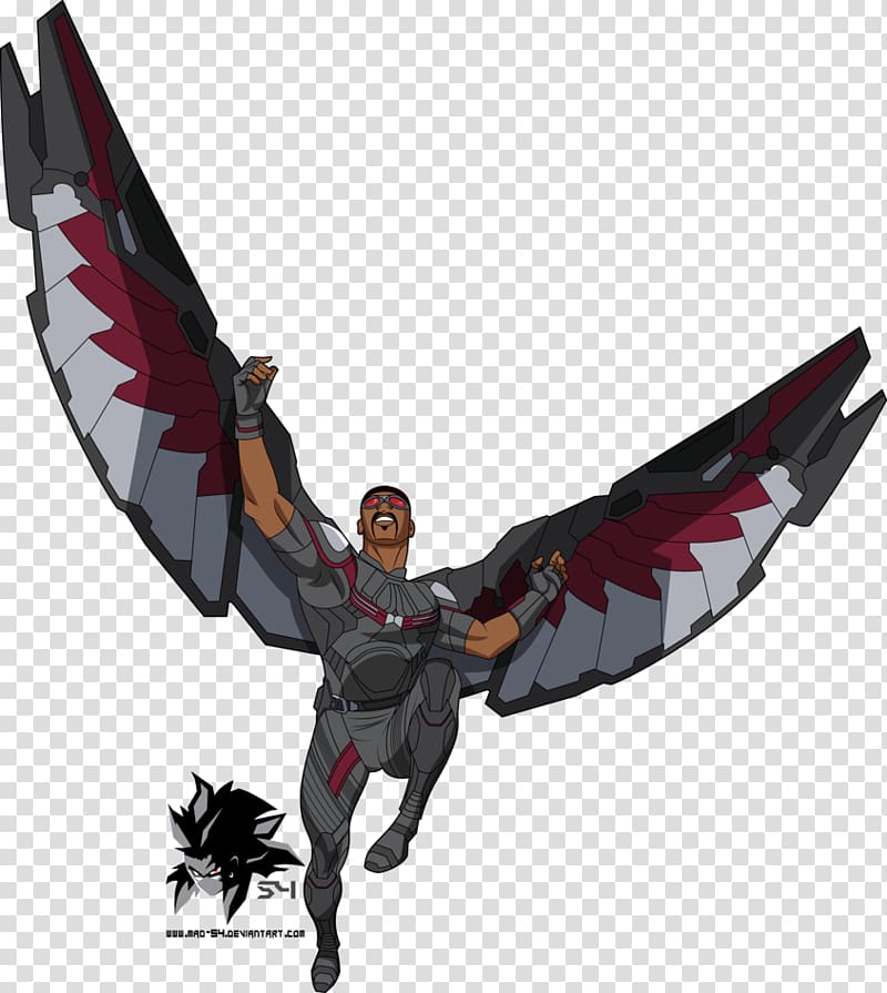 Falcon Marvel Cinematic Universe Artist DC animated universe, falcon transparent background PNG clipart