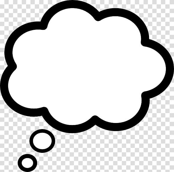 empty cloud comment icon, Speech balloon Thought , dialog clouds transparent background PNG clipart