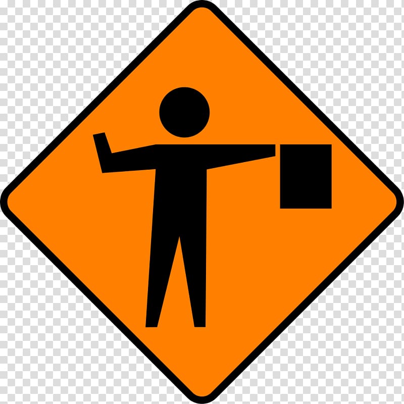 Traffic sign Roadworks Traffic guard Warning sign, Road Sign transparent background PNG clipart