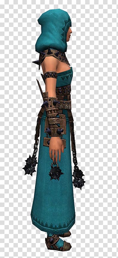 Dervish Obsidian Guild Wars Costume Turquoise, others transparent background PNG clipart