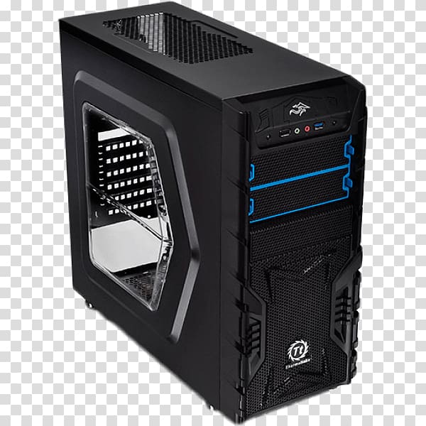Computer Cases & Housings Power supply unit ATX Thermaltake Versa H21 Window, case pc transparent background PNG clipart