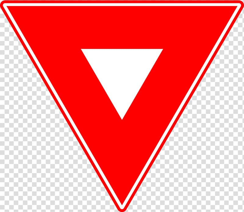 Yield sign Traffic sign Priority signs Star Control: Origins, Transito transparent background PNG clipart