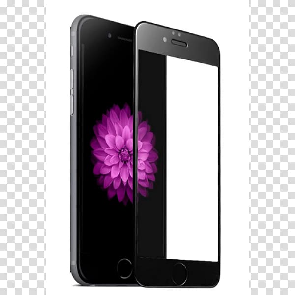 Apple iPhone 7 Plus iPhone 6 Plus iPhone X Tempered glass Screen Protectors, glass transparent background PNG clipart