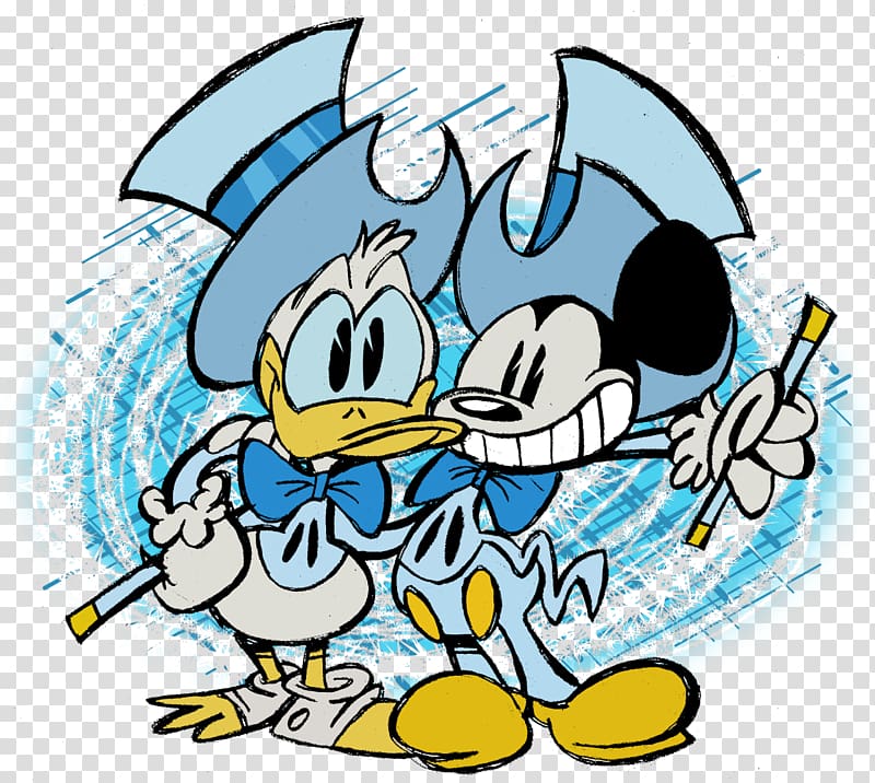 Donald Duck Mickey Mouse Oswald the Lucky Rabbit Epic Mickey 2: The Power of Two Bugs Bunny, meme duck transparent background PNG clipart