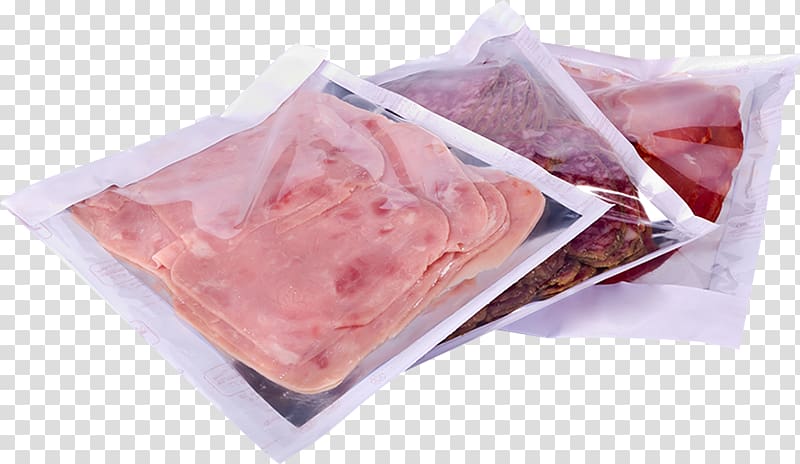 Ham Packaging and labeling Vacuum packing Retort pouch Industry, packing material transparent background PNG clipart