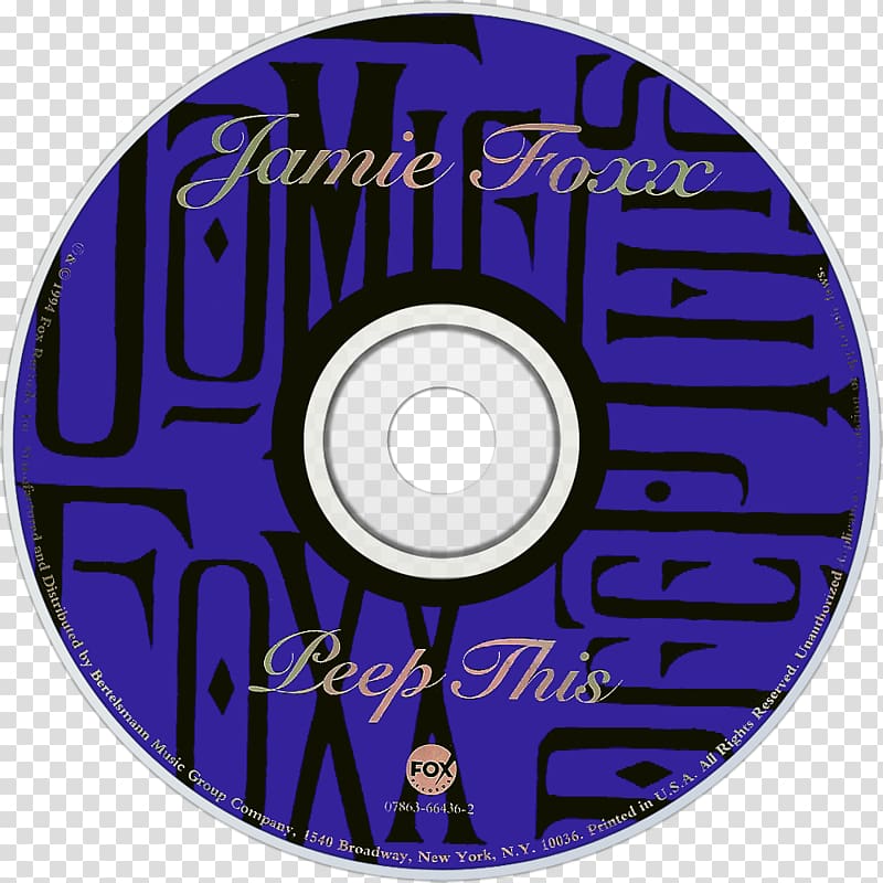 Peep This Compact disc Album Music, Jamie Foxx transparent background PNG clipart