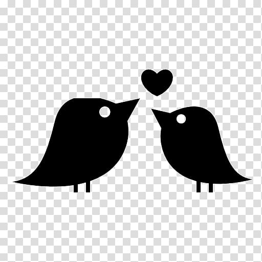 Lovebird Heart, love birds transparent background PNG clipart