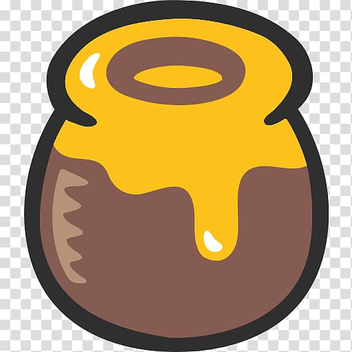 Emoji Honeypot , honey pot transparent background PNG clipart