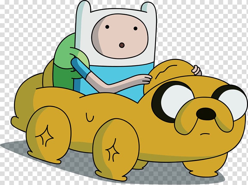 Jake the Dog Finn the Human Marceline the Vampire Queen , Racecar transparent background PNG clipart