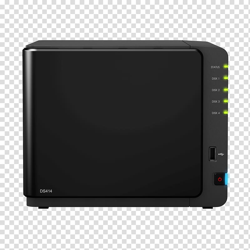 Synology Inc. Network Storage Systems Synology DiskStation DS412+ Hard Drives Serial ATA, others transparent background PNG clipart