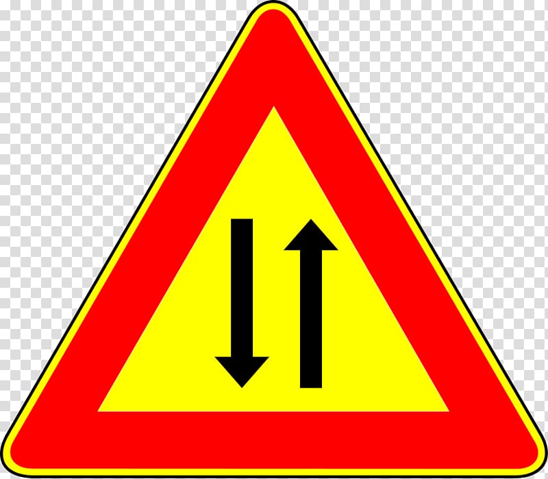 Priority signs Road signs in Singapore Warning sign Traffic sign, road transparent background PNG clipart