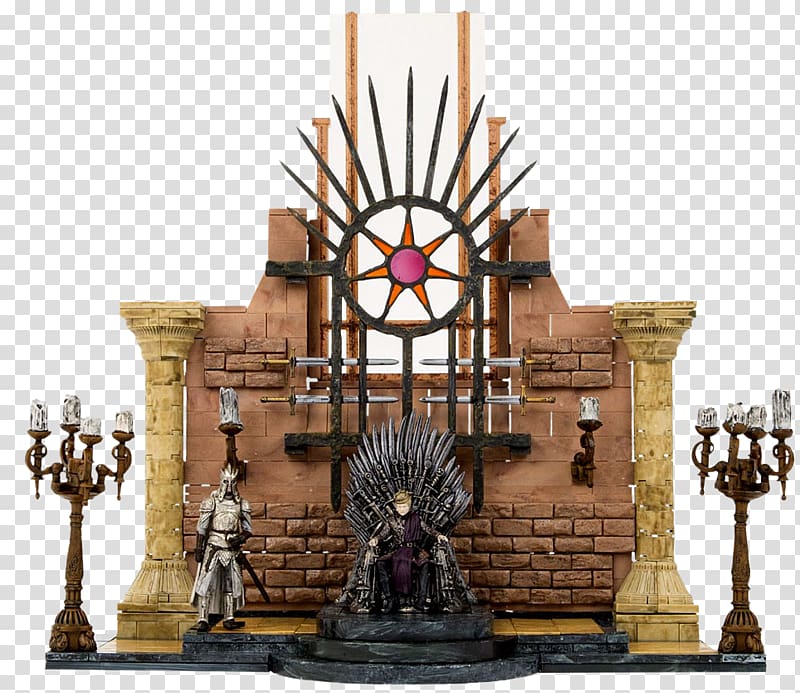 Iron Throne Construction set McFarlane Toys Television, Throne ROOM transparent background PNG clipart
