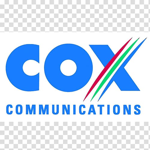 Cox Communications Cable television Cable Internet access Customer Service Internet service provider, positioning logo transparent background PNG clipart