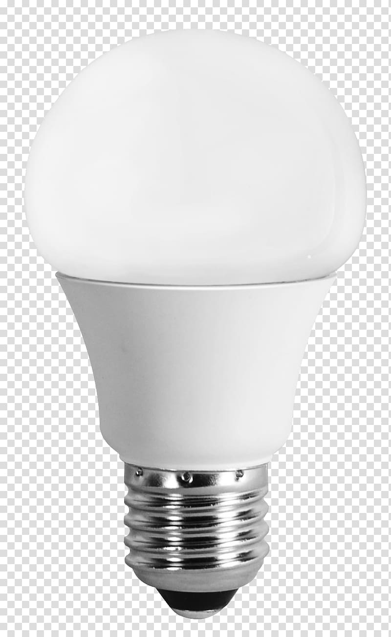 Light-emitting diode LED lamp Lighting, bulb transparent background PNG clipart