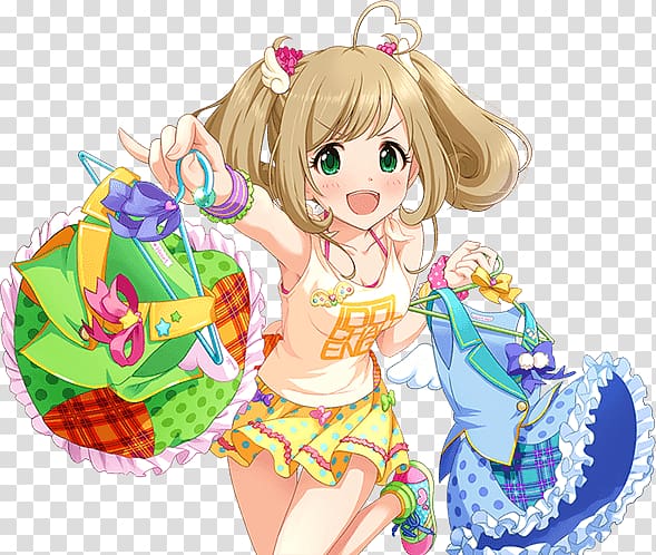 The Idolmaster Cinderella Girls Anime Animaatio Japanese idol, Idol Producer transparent background PNG clipart