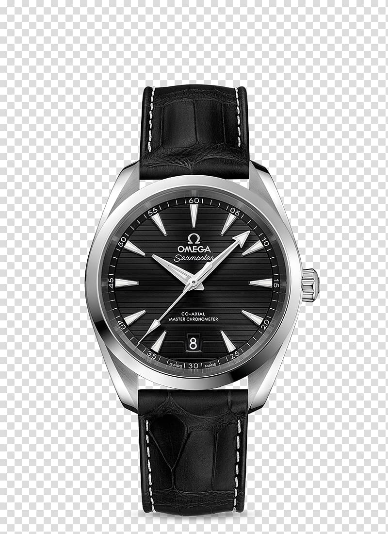 Omega SA Coaxial escapement Chronometer watch OMEGA Seamaster Aqua Terra, watch transparent background PNG clipart