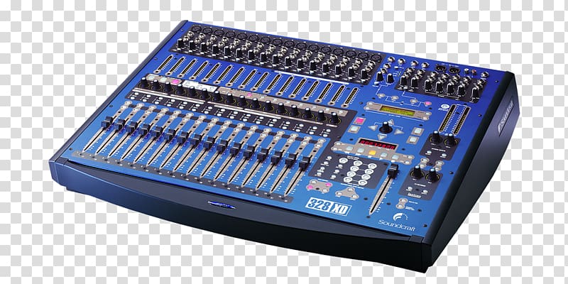 Audio Mixers Soundcraft Fade Digital mixing console Disc jockey, mixing desk transparent background PNG clipart