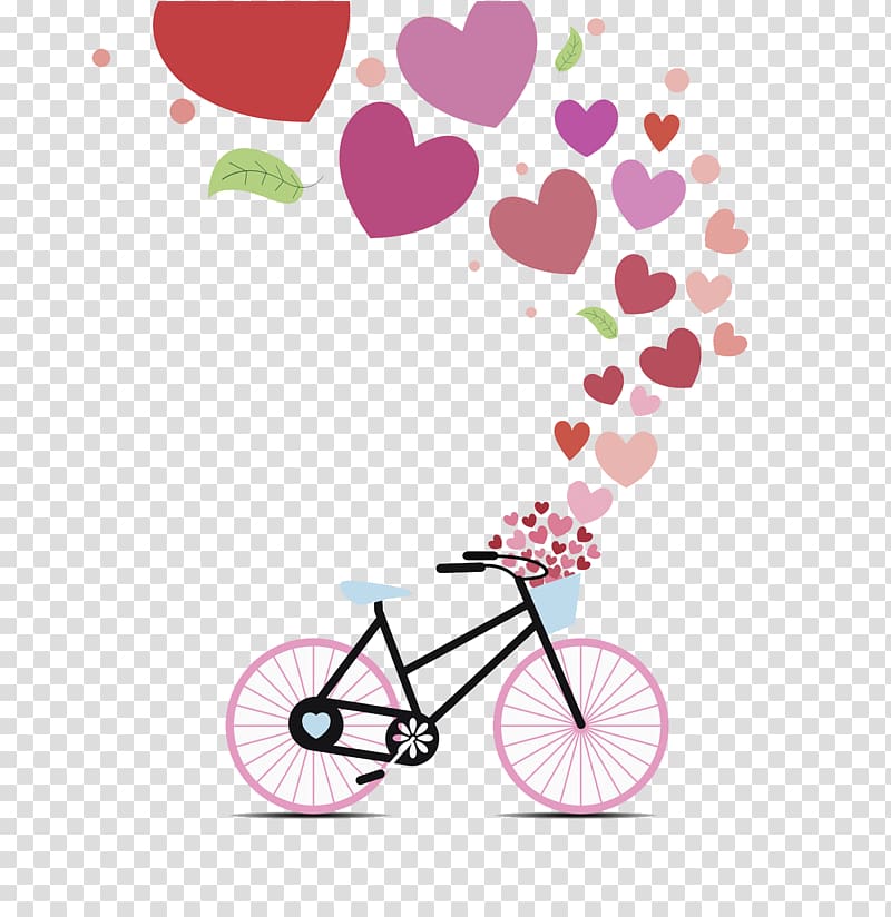 Bicycle, Creative bike transparent background PNG clipart