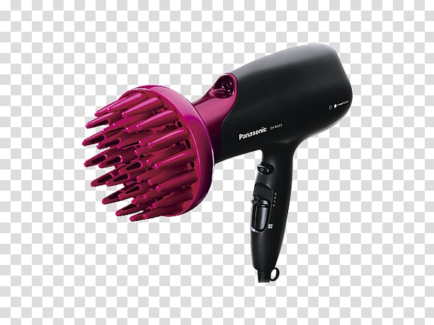 Hair iron Panasonic Nanoe EH-NA65 Hair Dryers Panasonic Compact Hair Dryer With Folding Handle And Nanoe Technology For Smoother Hair Styling Tools, others transparent background PNG clipart