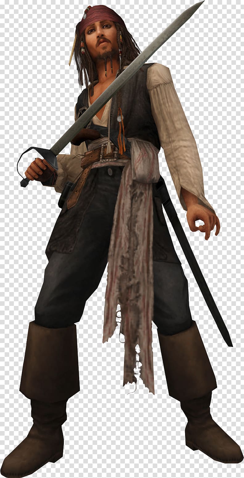 Kingdom Hearts II Jack Sparrow Pirates of the Caribbean: The Curse of the Black Pearl Will Turner Elizabeth Swann, sparrow transparent background PNG clipart