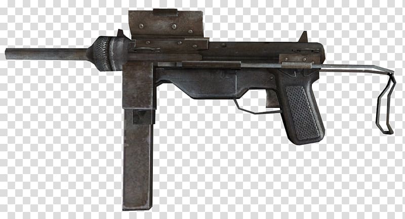 Call of Duty: WWII Call of Duty 2 Firearm Weapon M3 submachine gun, grease transparent background PNG clipart